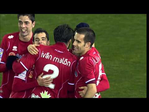 Gol de Natalio (3-0) en el CD Numancia - UD Las Palmas - HD