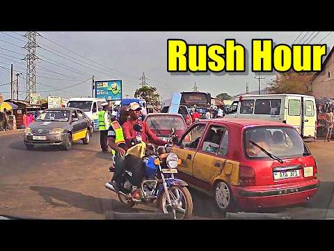 FREETOWN EAST RUSH HOUR - 🇸🇱 Roadtrip 2025 - Explore With Triple-A