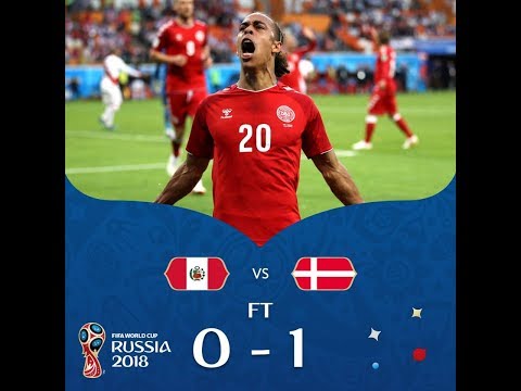 Peru VS Denmark 0- 1  Highlights & Goals   2018 World Cup