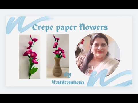 EASY Crepe Paper Flowers
