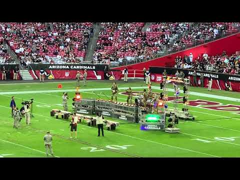 USAF Band of the Golden West Halftime Show @ Cardinals vs Raiders -  November 2018