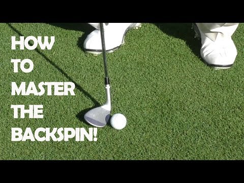 YouTube video about: How to put backspin on golf ball?