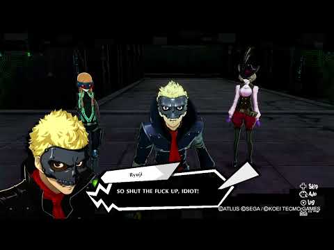 P5S: Ryuji says the F Word