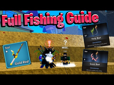 UNLOCK EVERY ROD & BAIT in Blox Fruits Fishing Update!