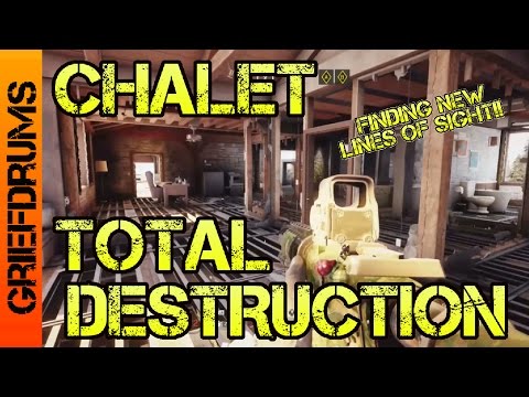 Total Map Destruction on Chalet: Rainbow Six Siege Tips and Tricks
