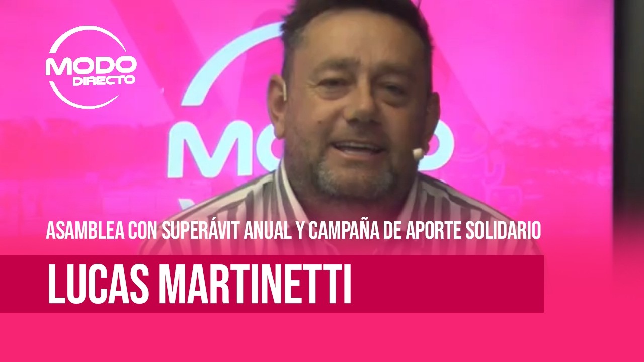 Modo Directo | Liga Villamariense de Fútbol - Lucas Martinetti