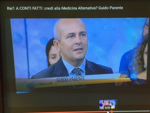 Olisticmap - Rai1 A CONTI FATTI : Credi alla Medicina Alternativa? Guido Parente 