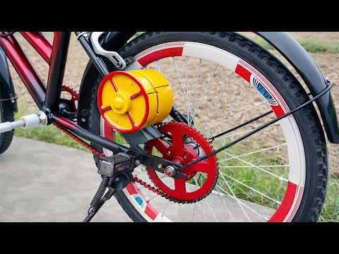 I HAD A SIMPLE IDEA TO ADD AN ELECTRIC MOTOR TO MY BICYCLE – AND IT WORKS