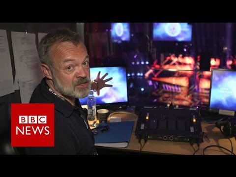 Eurovision 2016: Inside Graham Norton's BBC commentary booth - BBC News