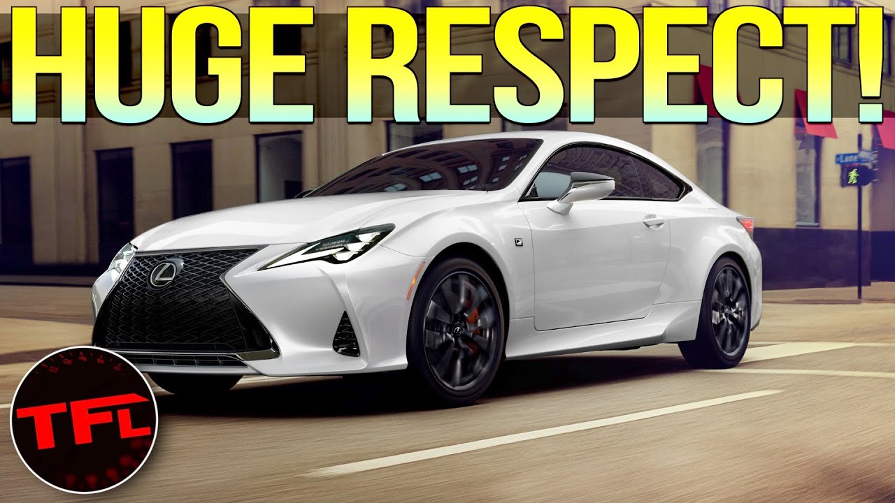 The 2021 Lexus RC 350 F Sport Black Line Is A Great GT Car ...