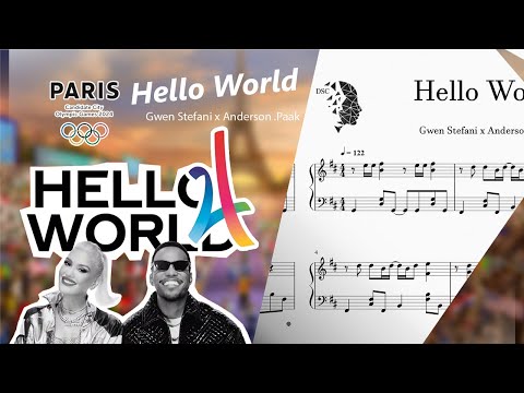 Hello World - Gwen Stefani x Anderson .Paak | Piano Cover