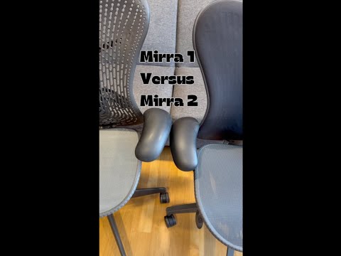 Differences between Herman Miller Mirra and Mirra 2