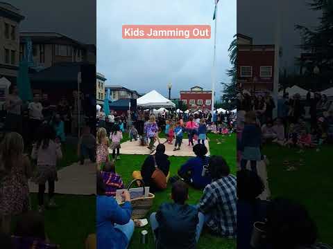 Kids at the North Country Fair 2023 Arcata Ca