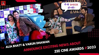 ALIA BHATT & VARUN DHAWAN | AT THE EVENT OF AN EXCITING ANNOUNCEMENT ABOUT ZEE CINE AWARDS #2023
