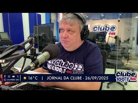 Jornal da Clube - 26/09/25 - Edição da Manhã