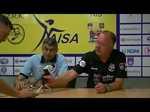 SRLZ 2. kolo / ZRK Naisa - ZRK Vojvodina / Konferencija za medije