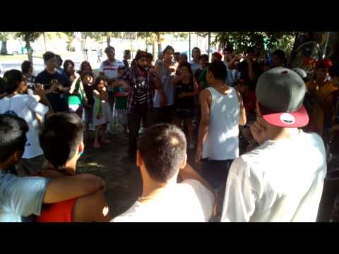 battalas freestyle  la familia  rulo vs samy gerra