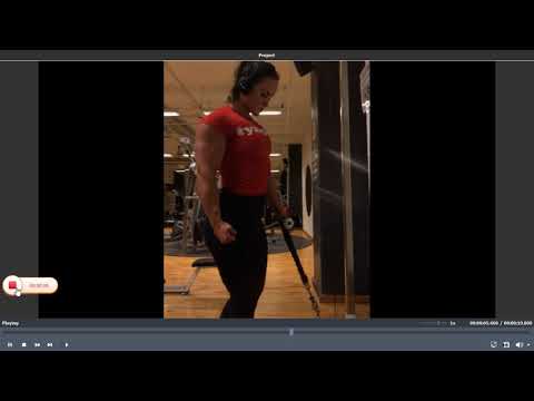 Melinda Lindmark on season vs off season (HUGE biceps and forearms)
