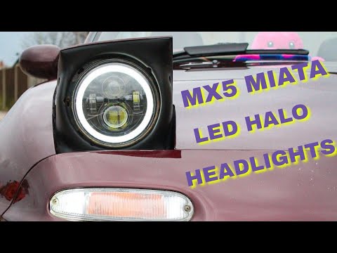 "How to Install LED Halo Lights on a Miata MX5 - Here's What You Need to Know"