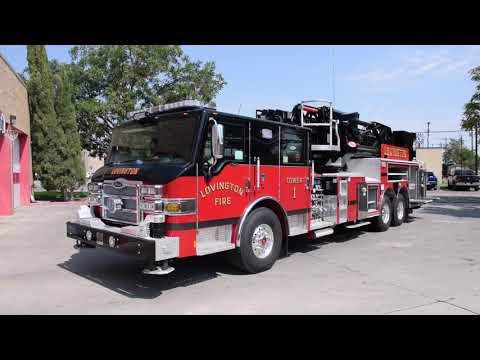 Truck Walk-Around: Lovington's Pierce 100' Mid-Mount Aerial Tower
