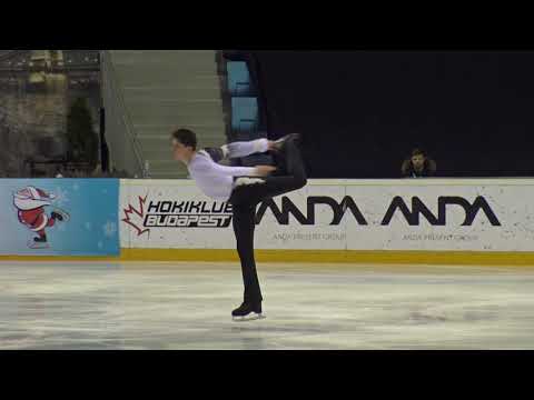 2017 Santa Claus Cup : Alexander ZLATKOV(BUL) - FS SENIOR MEN, Short program