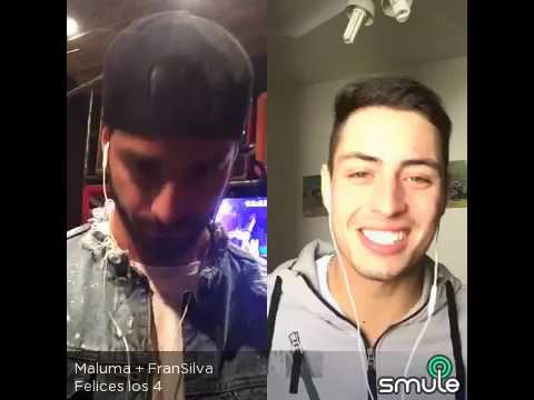 Felices Los 4😍💗( Fran Silva Y Maluma)