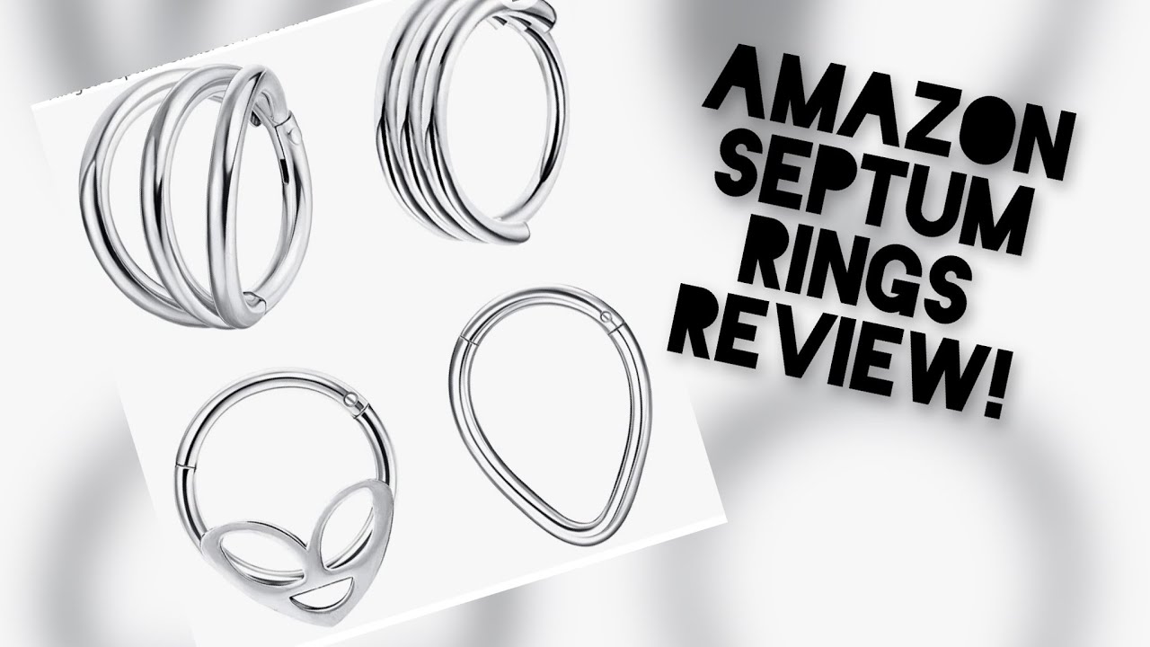 Amazon septum rings review!