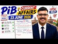 23 June 2026 The Hindu Handwritten Notes Pib Handwritten Current Affairs UPSC2027