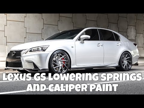 LEXUS GS 350 Gets Lowered!!!!