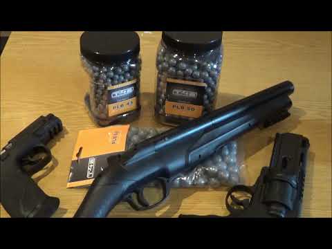 Umarex T4E Polyballs Kal..43 .50 und .68 - Vorstellung und Schusstest