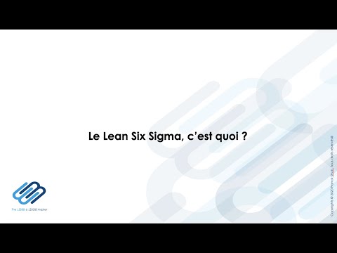 , title : 'Le Lean Six Sigma c'est quoi ?'