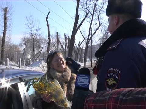 В Самаре инспектор ДПС пел для автоледи 