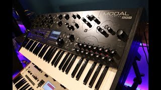 Video thumbnail for Modal Electronics 008 Flash Gordon Into the Space Capsule demo by Sean Christopher Synthesizers