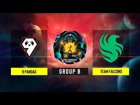 Dota2 - 9 Pandas vs Team Falcons - Game 1 - ESL One Kuala Lumpur 2023 - Group B