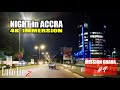 Real life of ACCRA GHANA during the NIGHT (Saint James, Makola Market and more) - Mission Ghana Ep#9
