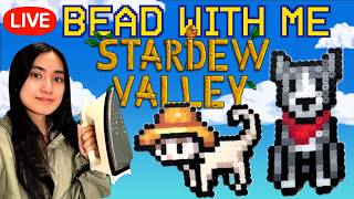 Let's Make Stardew Valley Cat & Dog! | Perler Bead With Me
