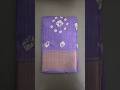 Semi Dola Silk Saree Rain Drop Pattern Dola Silk