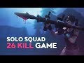 SOLO vs. SQUAD - 26 KILL WIN! (Fortnite Battle Royale)
