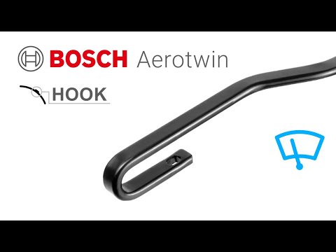 Установка дворников Bosch Aerotwin - Hook