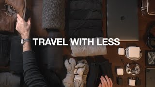 How to Pack Lighter | Minimalist Travel