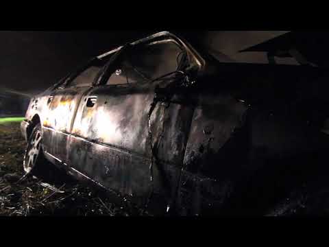 Bilbrand i Selånger, Sundsvall 1 nov 2017