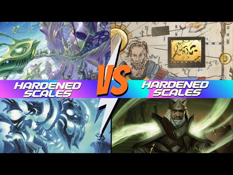 Hardened Scales vs Hardened Scales | Modern Paper Gameplay