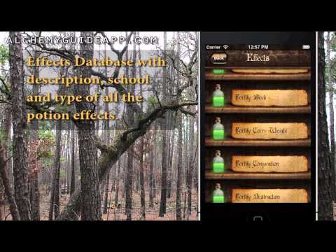 Skyrim Alchemy Free Video