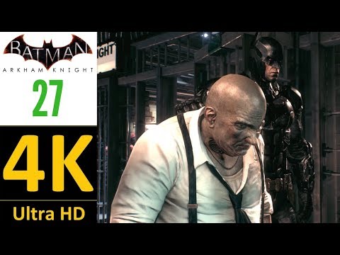 [4K]:Batman Arkham Knight Walkthrough Part 27 (Hard/No Damage/No Upgrades)-Gunrunner (No Commentary)