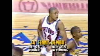 Fennis Dembo and Pace Mannion Push Pistons Past Pizza