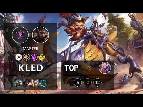 Kled Top vs Soraka - KR Master Patch 10.3
