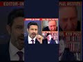 News Anchor Rahul Shivshankar Of Times Now Berating A Guest Live On TV During A Ukraine Debate