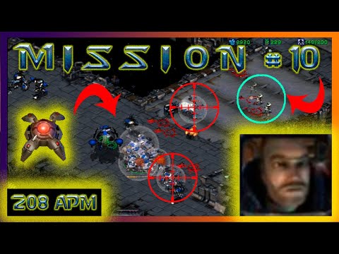 StarCraft 1 ORIGINAL - TERRAN (Mission #10 FINAL: The Hammer Falls)