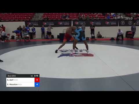 79 Kg Cons 32 #2 - Aarif Asif, Pennsylvania Vs Sean Houston, Backyard Bullies Wrestling Club 605e