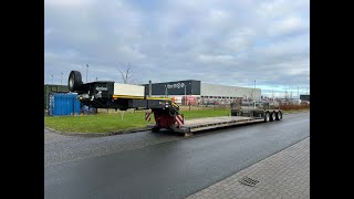Полуремарке ниска товарна площадка Nooteboom EURO-54-03 3- assige gestuurde dieplader 3 Axle Steering /  Low | Изображение 4 - Autoline
